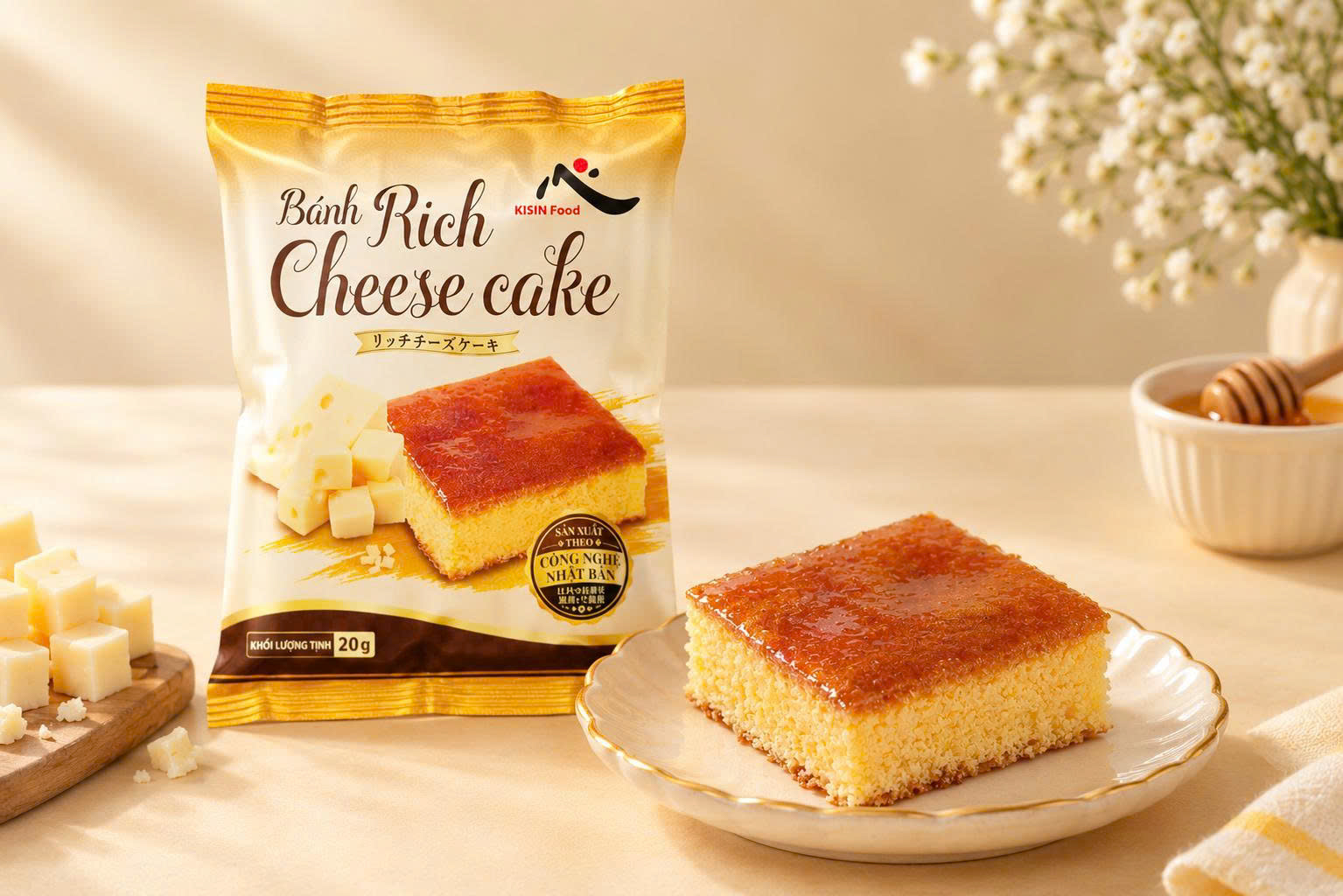Bánh Rich Cheese Cake